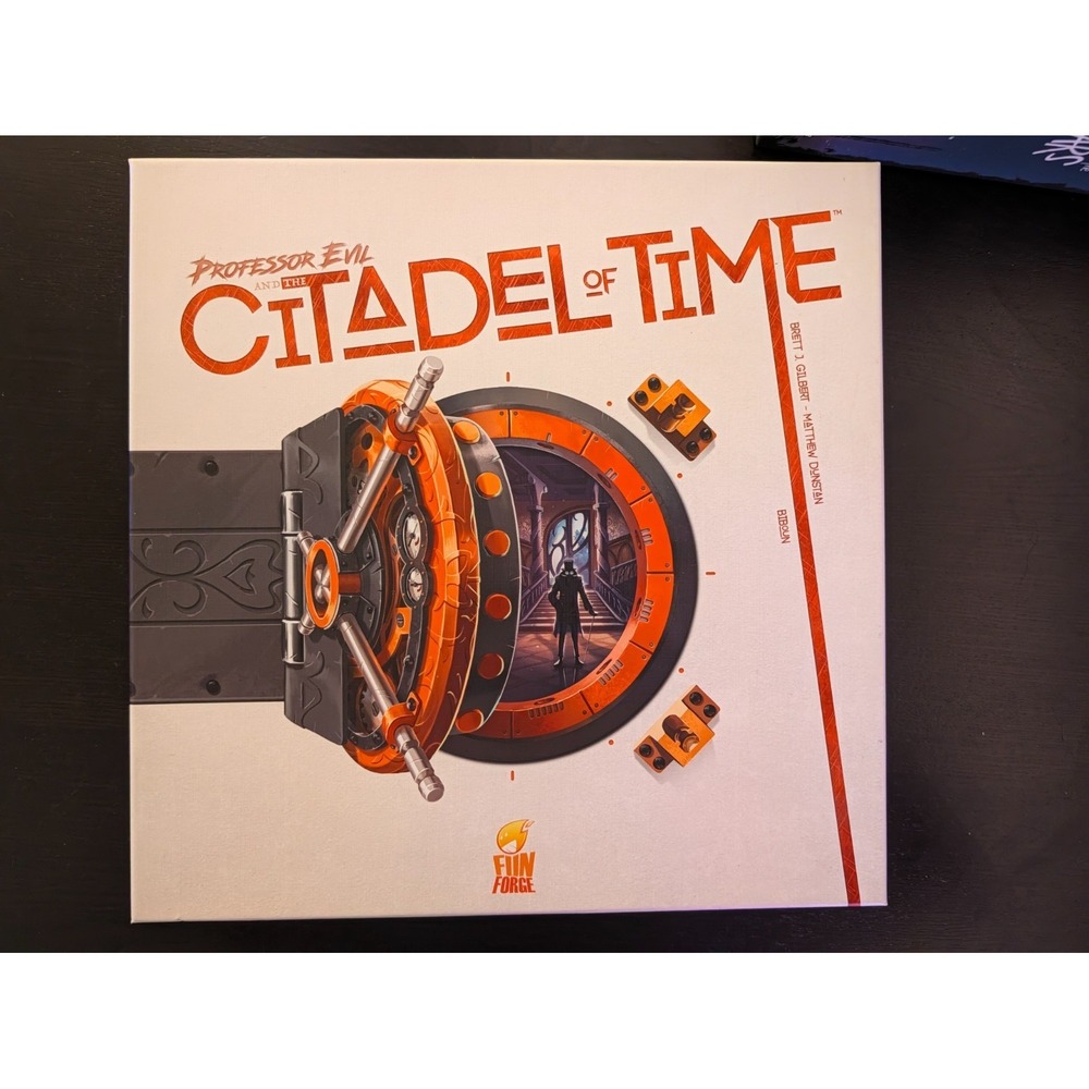Professor Evil and the Citadel of Time Board Game Funforge Cooperative Strategy